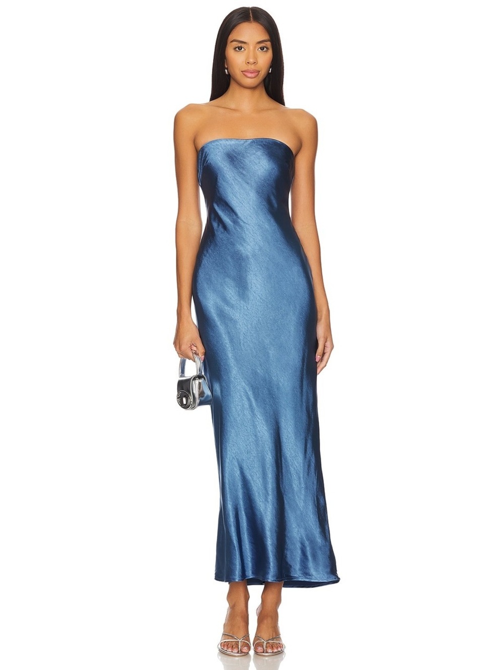 MORE TO COME Emma Strapless Maxi Dress